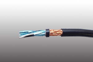 鋁箔個別遮蔽+鋁箔整體隔離儀表信號線(對型)